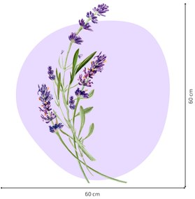 PIPPER. Textil falmatrica "Levendula"