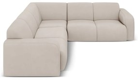 Bézs sarokkanapé (variálható-L alakú) Molino – Micadoni Home