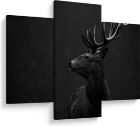 Kép - Egy szarvas portréja (90x60 cm)