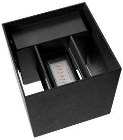 Nordlux - LED kültéri fali lámpatest MILDA LED/4,9W/230V IP44 fekete