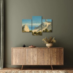 Kép - Georg Emil Libert, View of Sommerspiret, the Cliffs of Møn, reprodukciók (90x60 cm)