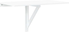 vidaXL magasfényűfehér szerelt fa összecsukható fali asztal100x60x56cm