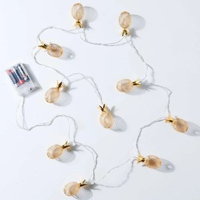 MIAMI égősor 10 égővel USB kábellel, ananászok