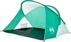 vidaXL 2 személyes tengerzöld vízálló felugró strandsátor