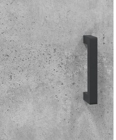 2 db betonszürke faliszekrény 69, x 34 x 90 cm