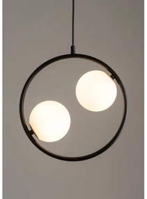 Csillár zsinóron AQUA 2xG9/12W/230V fekete