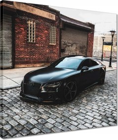 Vászonkép 40x40 Fekete Audi Rs