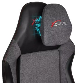 ATAK Innovation gamer szék, mágnesesen állítható nyakpárna, ergonomikus deréktámasz, puha ülés, 3D kartámasz