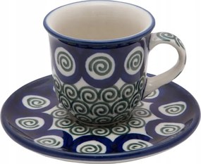 Eszpresszó csésze 60 ml csészealj Ceramika Artystyczna Boleszláv dek 0374A