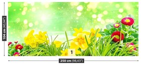 Fotótapéta Húsvét Virágok 104x70 cm