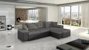 Sarok ülőgarnitúra Dante (J) (öko-bőr Soft 066 + Lawa 02). 1058082
