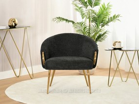 Fotel Carma F (fekete + arany). 1109980