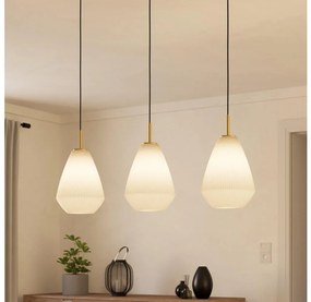 Eglo 900813 - Csillár zsinóron CAPRAROLA 3xE27/40W/230V