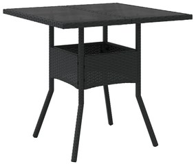 3 darabos kertibútor szett világosszürke polyrattan