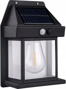 Kültéri led fali lámpa napelemes lámpa érzékelővel