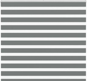 vidaXL zebrafüggönnyel sötét szürke szövetszélesség 150,9cm poliészter