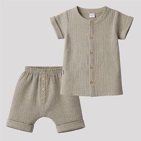 Baba muszlin ing rövidnadrággal New Baby linen, vel. 74 (6-9 h)
