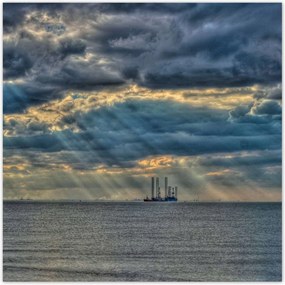 Poszterek 140x140 Sugárzó égbolt