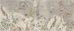 Flizelin tapéta Divatos 3D fali ragasztó Mezei növények 250x104 ragasztó