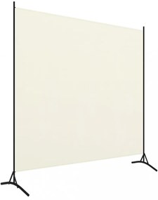 fehér 1 paneles szövet paraván 175 x 180 cm