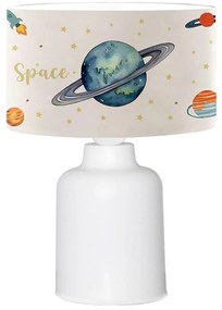 Gyereklámpa CANDY 1xE27/40W/230V fehér/többszínű