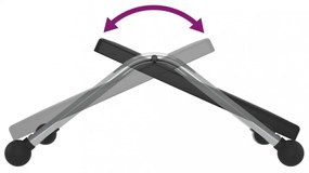 fekete lábtámasz 45 x 40 x 13,5 cm