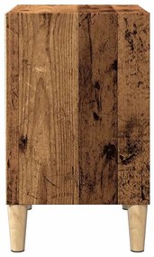 Éjjeliszekrények 2 db Régi fa 40x30x50 cm Gépesített fa