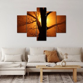 Kép egy fáról naplementekor (150x105 cm)