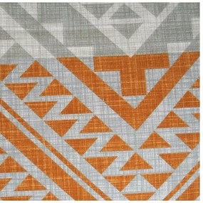 B.E.S. Petrovice Etnic Terra flanel ágyneműhuzat, 140 x 200 cm, 70 x 90 cm