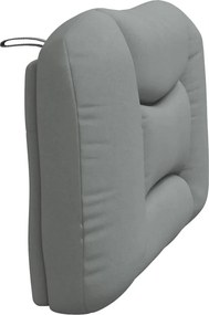 világosszürke szövet fejtámla párna Hvar 100 cm