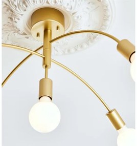 Markslöjd 108285 - Felületre szerelhető csillár CYGNUS 5xE27/40W/230V arany