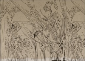 Kép - A növények körvonalai (70x50 cm)