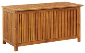 tömör akácfa kerti tárolóláda 113 x 50 x 58 cm