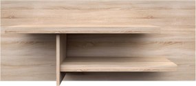 Fali polc, DTD laminált, tölgy sonoma, NORTY