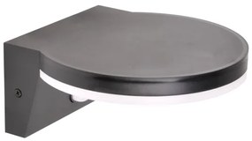 LED Kültéri fali lámpa érzékelővel TESA LED/10W/230V IP54 fekete