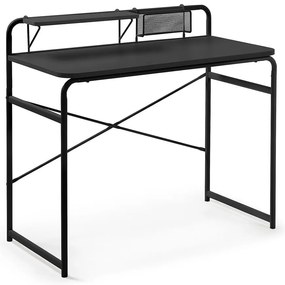 Foreman fekete íróasztal - Kave Home