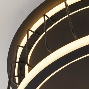 Mennyezeti Lámpa Fekete CIRCOLO SEARCHLIGHT 54215-1BK