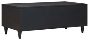 vidaXL Dohányzóasztal Sokszínű 100 x 54 x 40 cm Tömör Mangófát