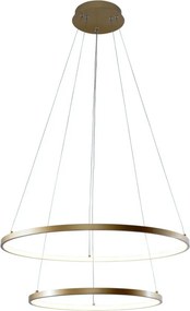 Zuma Line BRENO 18140GD-2 Függőlámpa 1x50W/LED 3000K|4000K|6000K 2500lm IP20