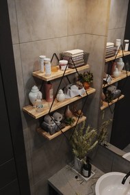 Fali polc Prizma Raf, Büyük Boy Salon Tipi 2