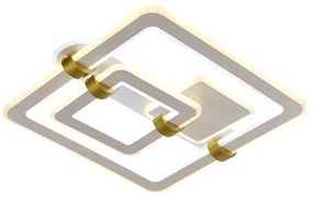 LED fényerőszabályozható mennyezeti lámpa LED/140W/230V 3000-6500K + távirányító