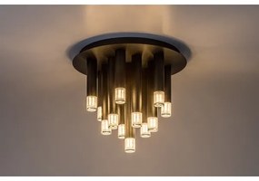 Rabalux 71354 - Mennyezeti lámpatest RAMIRA 13xG9/5W/230V fekete