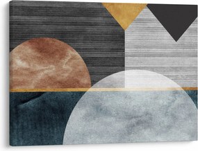 Kép - Formák és textúrák (70x50 cm)
