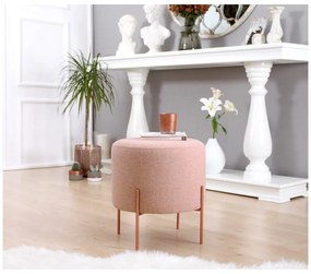 Világos rózsaszín puff Copper – Artie