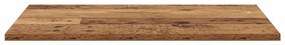 Polcos könyvespolc 4 pcs Barna 60 x 40 x 1.5 cm Faanyag