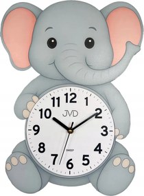 Nagy Elefánt Falióra Elefánt Gyerekszobába Jvd HJ112 29x39 cm