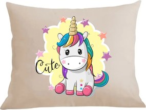 Párna párnahuzat Cuki Unicorn