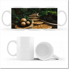 Trópusi golyók fényképes bögre