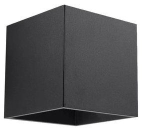 Sollux SL.0057 - Fali lámpa QUAD 1 1xG9/8W/230V fekete SL.0057