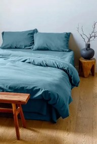 Lenvászon ágyneműhuzat garnitúra 200x220 lepedő!